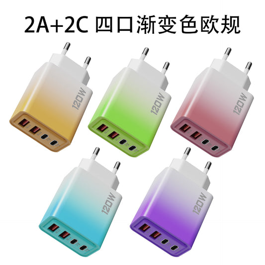 2A + 2C 4 port European Standard  Gradient Colours