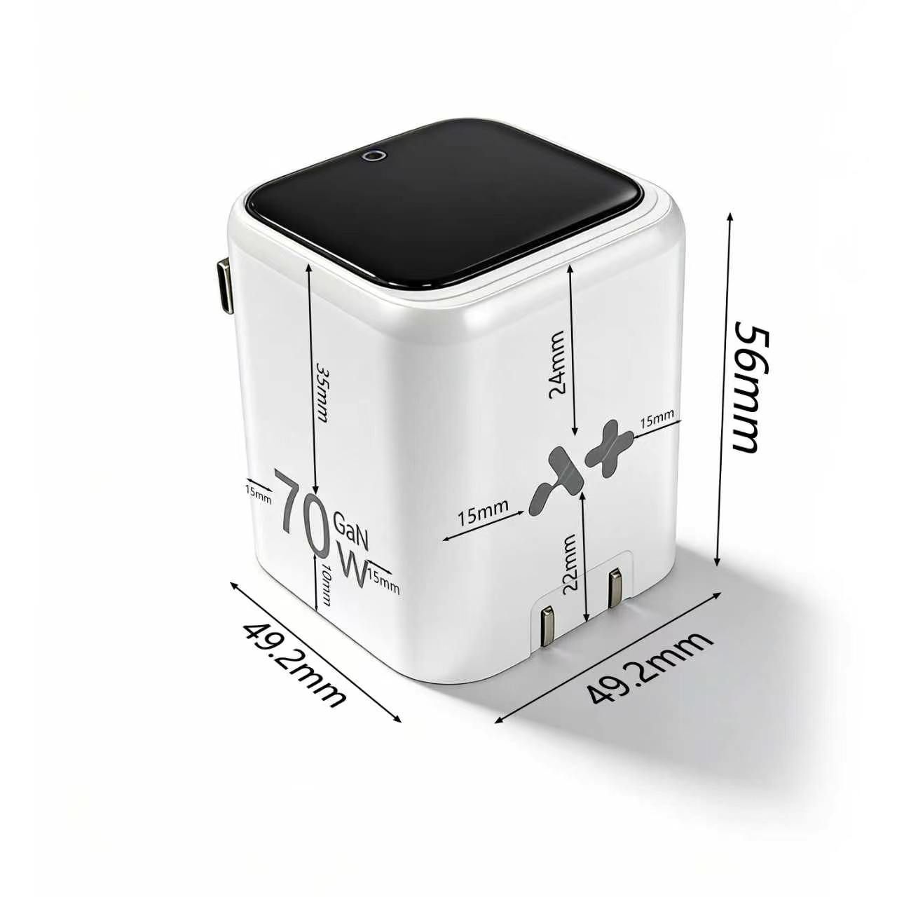 Super fast charger PD70W with Type C cable
