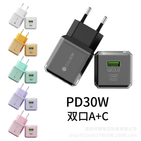 PD30W Dual-port A+C